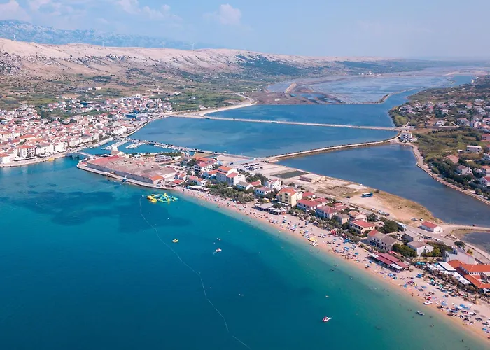 Apartman With Parking Space Pag - 22605 *